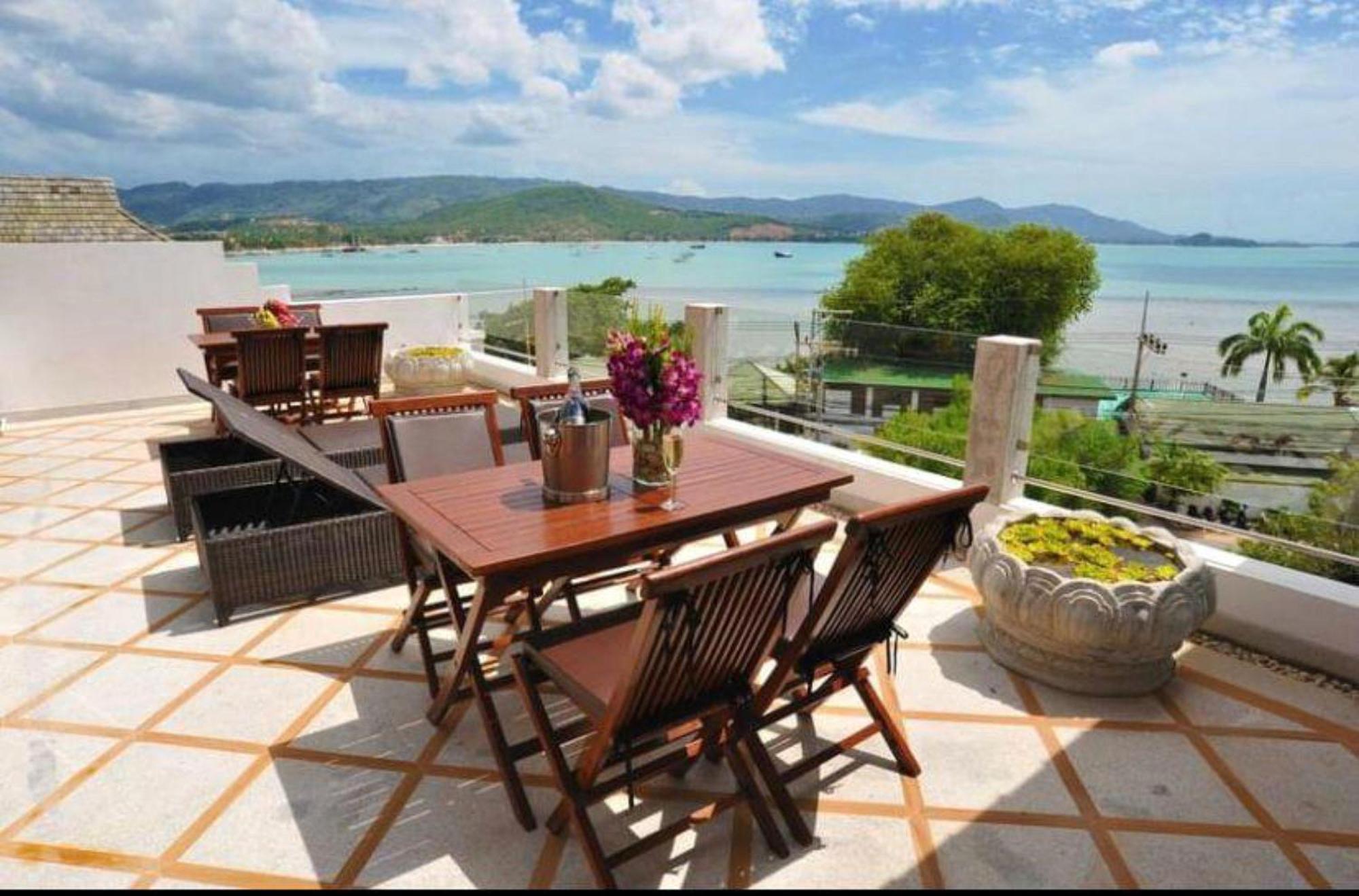 Thai Heritage Villa Melitta Bangrak Bohput, Beach, Pool, Seaviews, 6-Suite, Full Villa, Luxury, Aaa Location Koh Samui Exterior foto